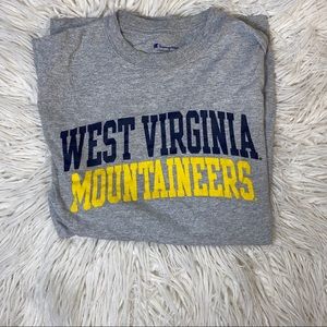 champion, west Virginia mountaineers t-shirt